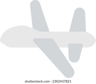 airplane  Vector illustration on a transparent background. Premium quality symmbols. Line Color vector icons for concept and graphic design.