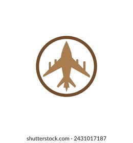 Flugzeug Vektor Illustration Web-Icon Design