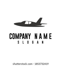 airplane vector logo design for business