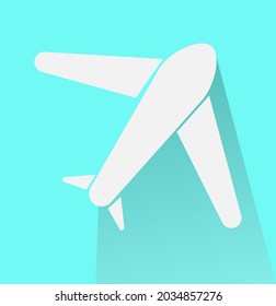 Modelo de diseño del logotipo del vector del avión