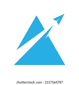 Airplane Vector Logo Design Template
