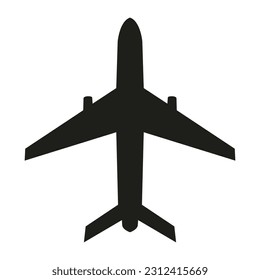 Airplane vector png. Illustration for icon, logo, and sign