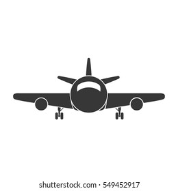 airplane vehicle icon