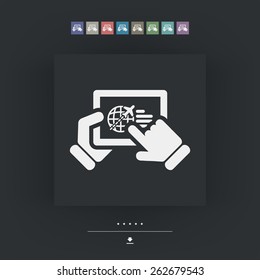 Airplane website icon