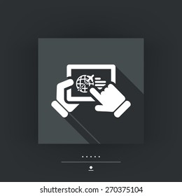 Airplane website icon