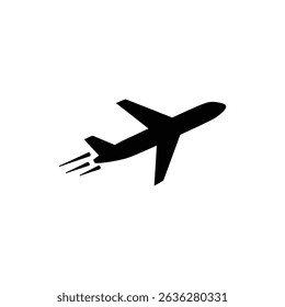 Airplane wings tilted during flight showing aerodynamic motion