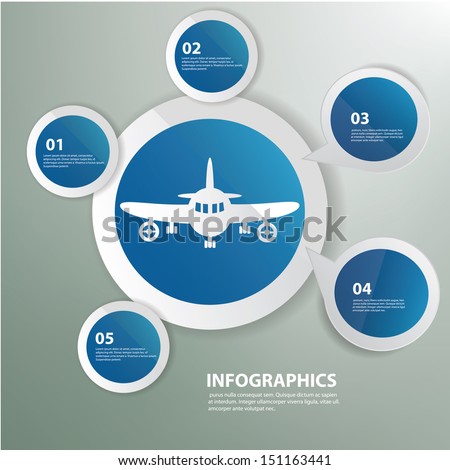 Airplane,Blue abstract,Graphics design,vector