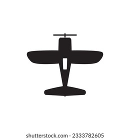 airplanes fighter vector icon on white background, airplane vector Illustration