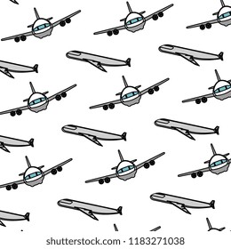 airplanes flying pattern background