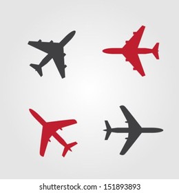 Airplanes icons