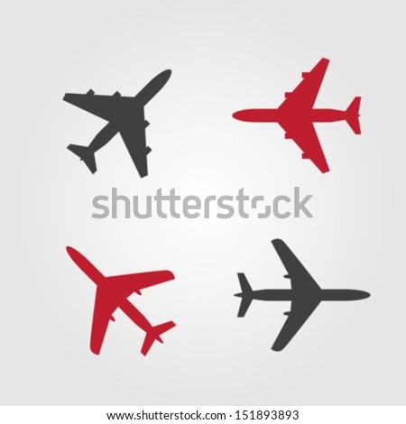 Airplanes icons