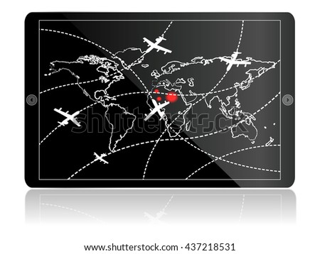 airplanes trafficon tablet
