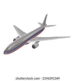Airplanes vector image design, passenger airplane. Transportation and aircraft illustration and design element