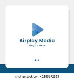 Diseño de plantillas de logotipos de medios de difusión de Airplay 