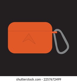 Airpod Pro cute charger Case vector  image 