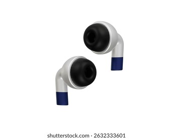  Airpods icon 3d illustration render