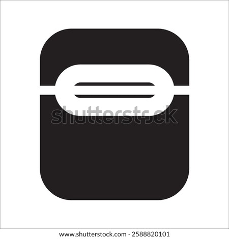 airpods icon with white background