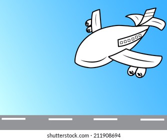 airport and airplane 
