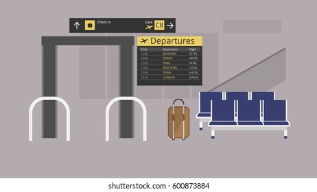 Airport Backgound Design
