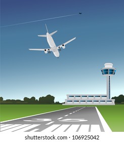 Airport background