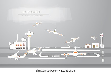 airport background