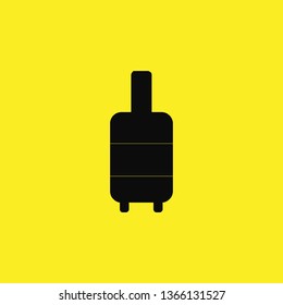 airport bag icon vector