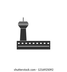Airport building icon. Element of airport icon for mobile concept and web apps. Detailed Airport building icon can be used for web and mobile