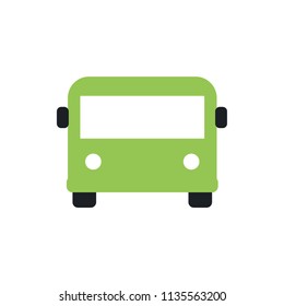 airport bus vector icon