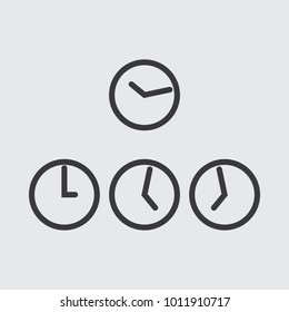 airport clock icon