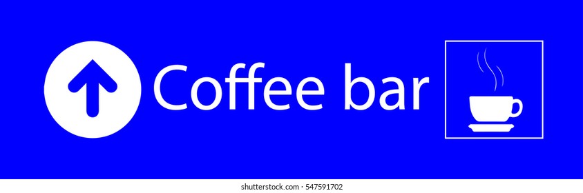 Airport coffee bar icon, vector illustration