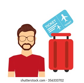 airport concept design, vector illustration eps10 graphic 