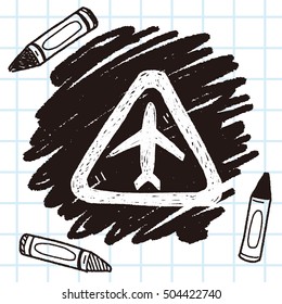 airport doodle