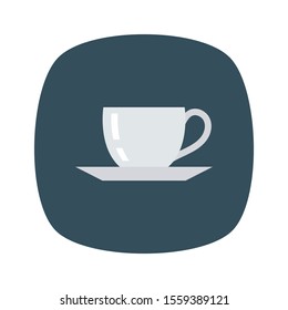 Airport flat icons for coffee  & cup