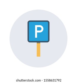 Airport flat icons for  zone &  place
