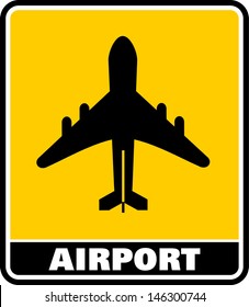 airport, icon