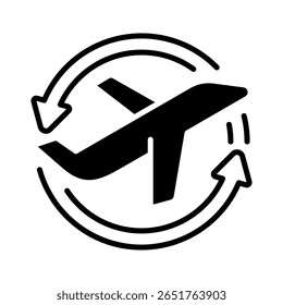 Airport Icon Element For Design