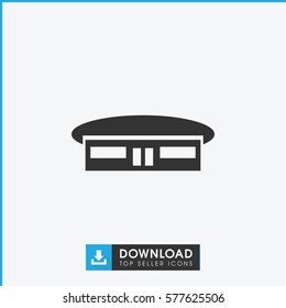 airport icon illustration isolated vector sign symbol