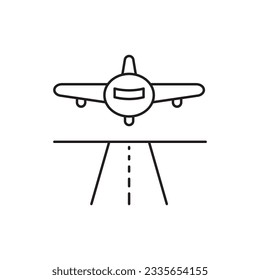 Airport icon. Plane vector icon. Airport sign design. Airport symbol pictogram. UX UI icon