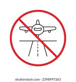 Icono de aeropuerto. Icono de vector de plano. Diseño de la señal del aeropuerto. Pictograma del símbolo del aeropuerto. icono de interfaz de usuario de UX