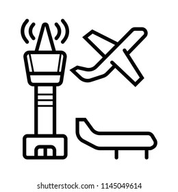 Airport Icon vector