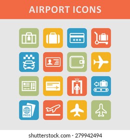 Airport icons