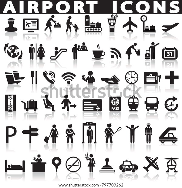 Airport icons\
set.