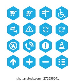 airport icons universal set for web and mobile