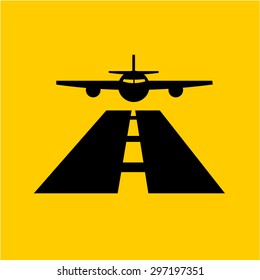  Airport icons vector