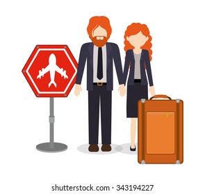 airport industry design, vector illustration eps10 graphic 