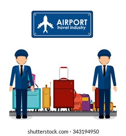 airport industry design, vector illustration eps10 graphic 