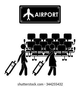 airport industry design, vector illustration eps10 graphic 