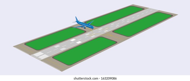 飛行機 滑走路 のイラスト素材 画像 ベクター画像 Shutterstock