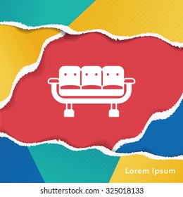 airport seat icon