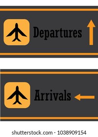 Airport set icon